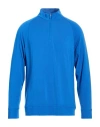 G/fore Man T-shirt Azure Size Xl Polyester, Cotton, Elastane In Blue