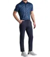 G/fore Mapped Icon Camo Tech Jersey Polo Shirt In Twilight In Blue