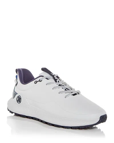 G/fore Men's Mg4+ O2 Camo Golf Sneakers In White