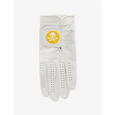 G/fore Mens Signature Leather Golf Glove Snow Xl