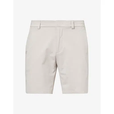 G/fore Mens Tour Mid-rise Stretch-woven Shorts Pumice
