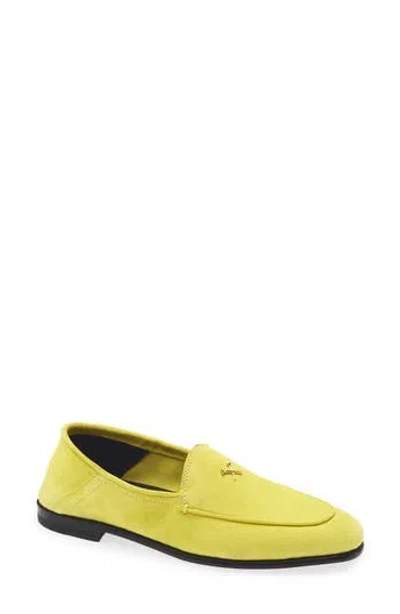 G/fore Metal Tees Suede Flex Loafer In Blaze