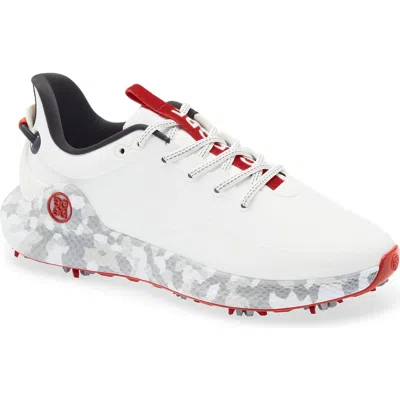 G/fore Mg4+ O2 G/lock Camo Mid Sole Golf Shoe In Snow/ Charc