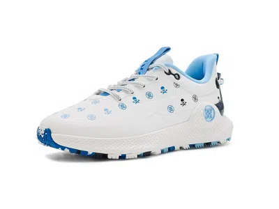 Gfore Mg4+ O2 Gradient Skull And Tees Golf Shoes Women's Golf Shoes Snow/multi: 8.5 M In Green