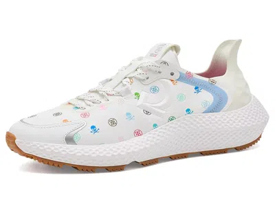 Gfore Mg4x2 Skull And Tees Hybrid Golf Cross Trainer Women's Golf Shoes Snow/multi: 9.5 M In Green
