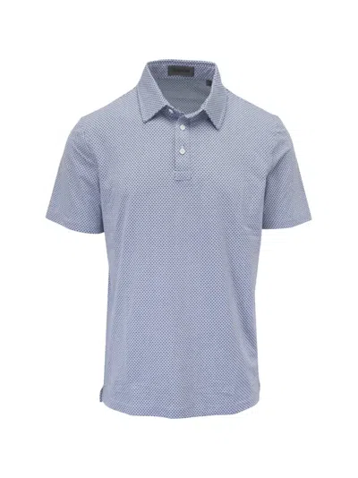 G/fore Patterned Polo Shirt In Blue