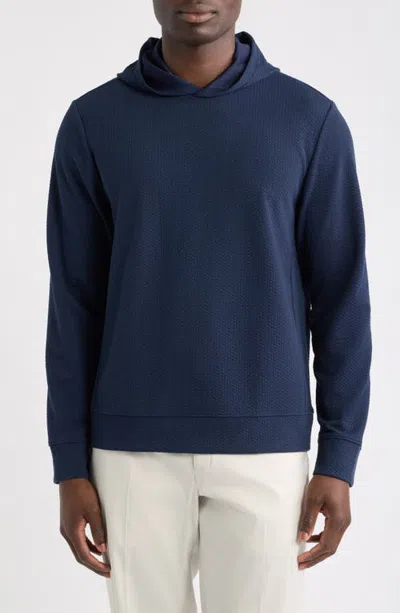 G/fore Pebble Quilted Hoodie In Blue