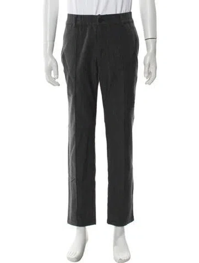 Pre-owned G/fore Plaid Print Pants In Grey