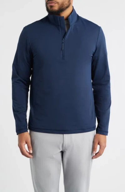G/fore Quarter Zip Performance Pullover In Blue