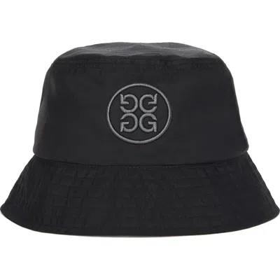 G/fore Reversible Distorted Check Bucket Hat In Onyx