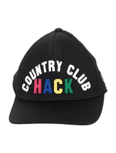 Pre-owned G/fore Solid Baseball Cap In Black