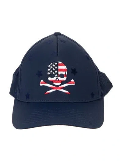 Pre-owned G/fore Solid Baseball Cap In Blue