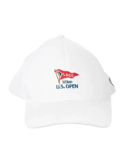 Pre-owned G/fore Solid Baseball Cap In White