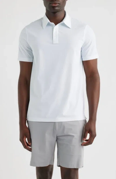 G/fore Stretch Tech Jersey Golf Polo Shirt In Blue
