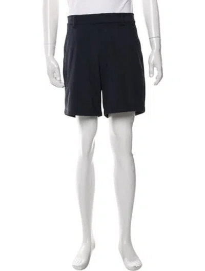 Pre-owned G/fore Striped Flat Front Shorts In Blue