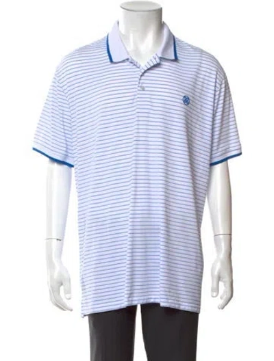 Pre-owned G/fore Striped Short Sleeve Shirt In Neutral