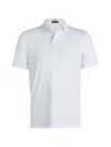 G/fore Stripe-detail Short-sleeve Polo Shirt In White