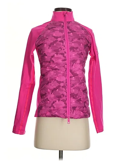 Pre-owned G/fore Track Jacket In Pink