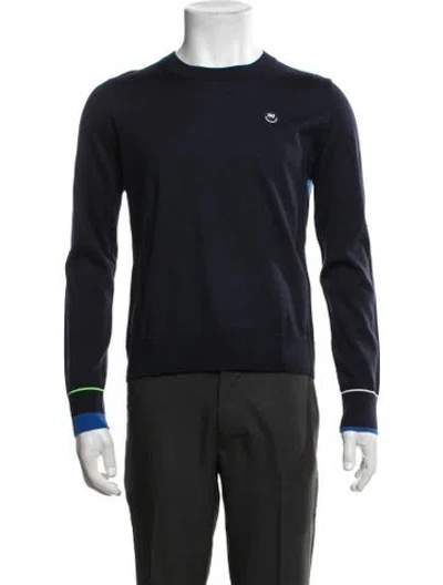 Pre-owned G/fore Wool Crew Neck Pullover In Black