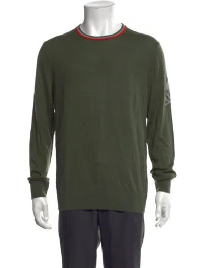 Pre-owned G/fore Wool Crew Neck Pullover In Green