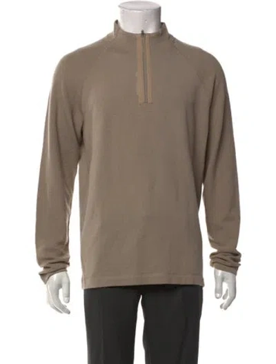 Pre-owned G/fore Wool Mock Neck Pullover In Neutral
