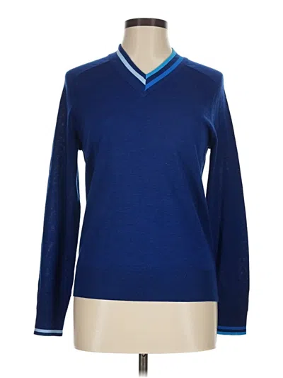 G/fore Wool Pullover Sweater In Blue