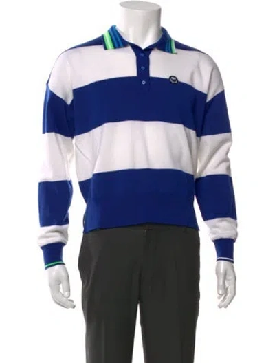 Pre-owned G/fore Wool Striped Polo Sweater In Multicolor