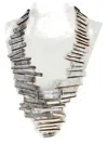 Gfw Handmade Rectangular-shapes Necklace In Silver