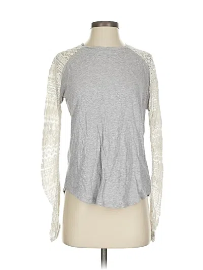 Pre-owned G.h. Bass & Co. 3/4 Sleeve T-shirt In Silver