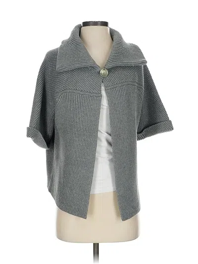 Pre-owned G.h. Bass & Co. Cardigan Sweater In Gray
