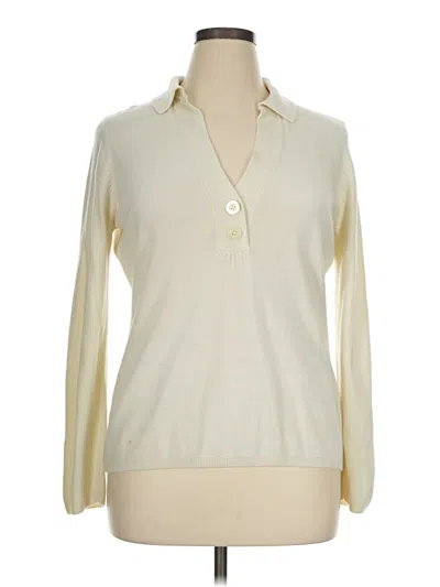 Pre-owned G.h. Bass & Co. Cardigan Sweater In Ivory