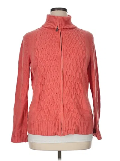 Pre-owned G.h. Bass & Co. Cardigan Sweater In Orange