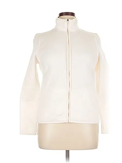 Pre-owned G.h. Bass & Co. Cardigan Sweater In White