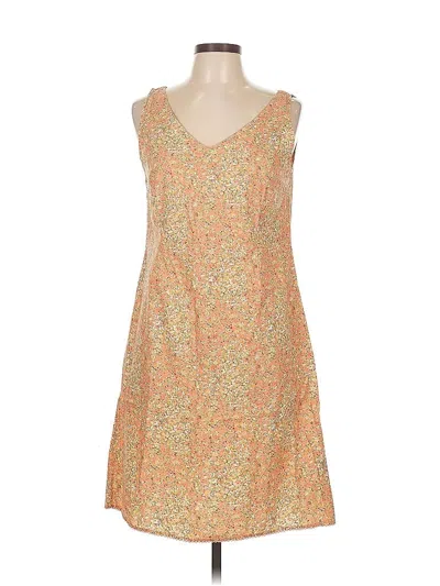 Pre-owned G.h. Bass & Co. Casual Dress In Orange