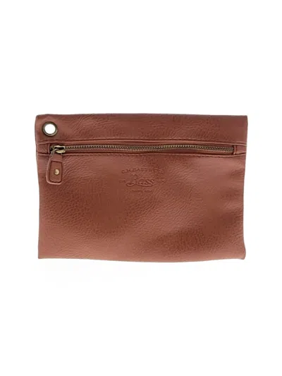 Pre-owned G.h. Bass & Co. Clutch In Brown