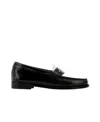 G.h. Bass & Co Colour-block Penny Loafers In Black