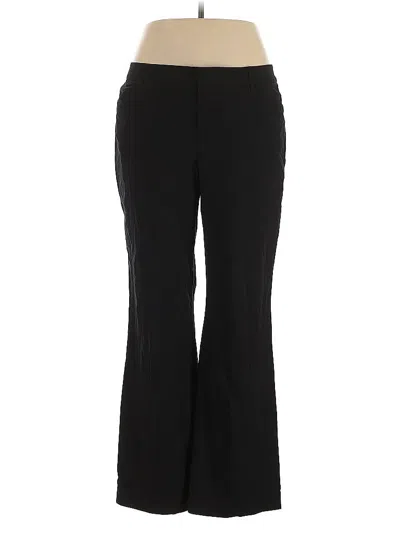 Pre-owned G.h. Bass & Co. Dress Pants In Black