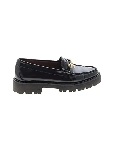 Pre-owned G.h. Bass & Co. Flats In Black
