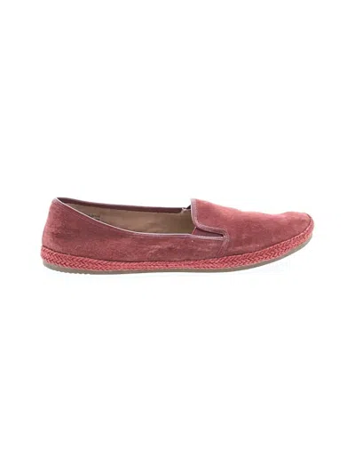 Pre-owned G.h. Bass & Co. Flats In Burgundy