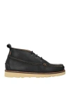 G.h. Bass & Co G. H. Bass & Co Man Ankle Boots Black Size 9 Leather In Black