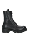 G.h. Bass & Co G. H. Bass & Co Man Ankle Boots Black Size 7 Leather In Black