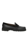 G.h. Bass & Co G. H. Bass & Co Man Loafers Black Size 9 Leather In Black