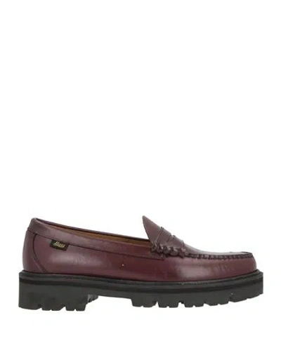 G.h. Bass & Co G. H. Bass & Co Man Loafers Burgundy Size 9 Leather In Multi