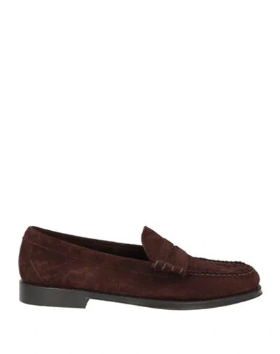 G.h. Bass & Co G. H. Bass & Co Weejuns Heritage Larson Man Loafers Chocolate Brown Size 9 Leather In Multi