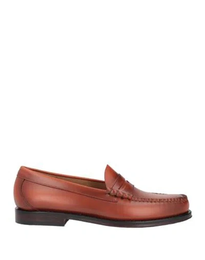 G.h. Bass & Co G. H. Bass & Co Weejuns Heritage Larson Man Loafers Rust Size 9 Leather In Brown