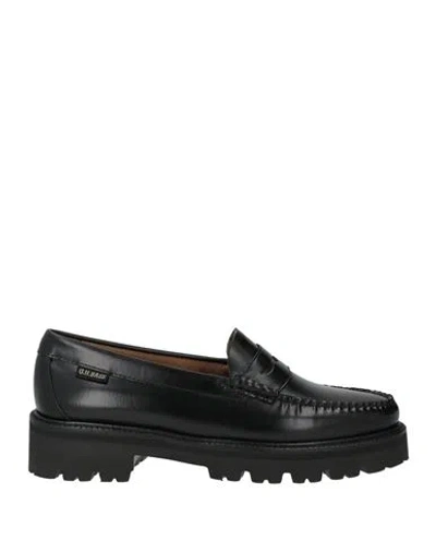 G.h. Bass & Co G. H. Bass & Co Woman Loafers Black Size 7 Leather