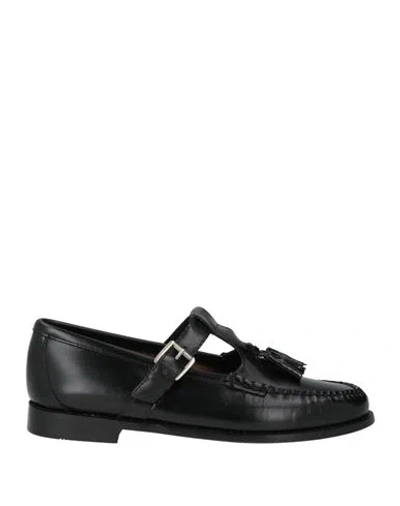 G.h. Bass & Co G. H. Bass & Co Woman Loafers Black Size 7 Leather