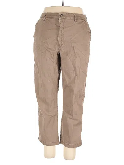 Pre-owned G.h. Bass & Co. Khaki Pant In Brown