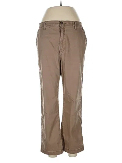 Pre-owned G.h. Bass & Co. Khaki Pant In Brown