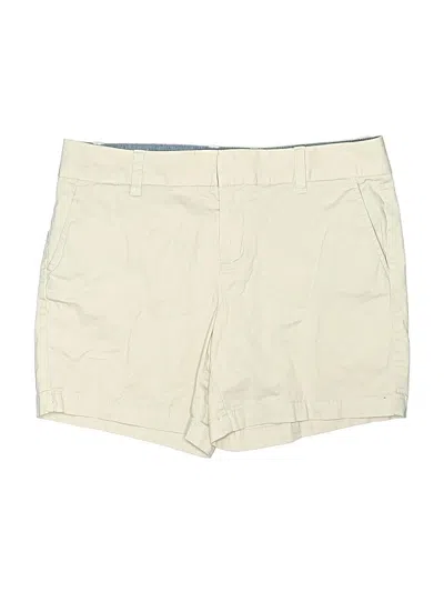 Pre-owned G.h. Bass & Co. Khaki Shorts In White